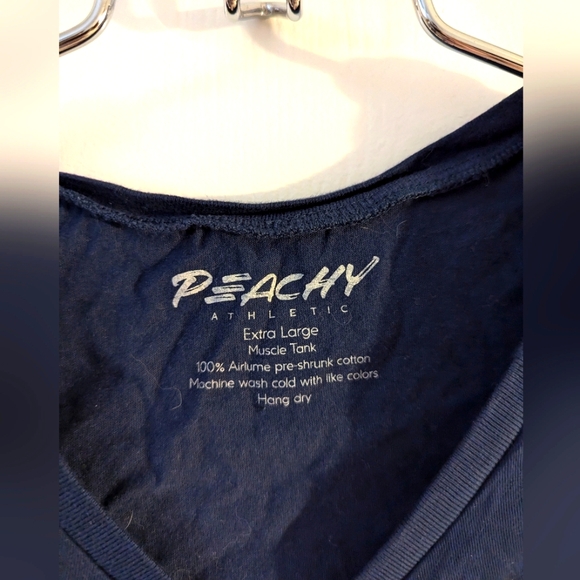 Sun's Out Guns Out Peachy Athletic muscle tank - Picture 3 of 3